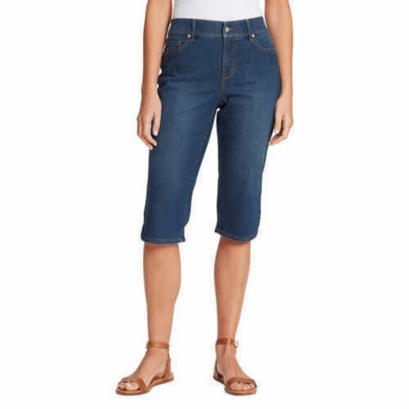 NWT - Gloria Vanderbilt Jeans Hidden Comfort Stretch Skimmer  - Size 8 - Picture 1 of 7
